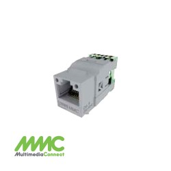 MMC l CAT6 RJ45 MODULAR JACK UNSHIELDED 250MHz  , FRANCE