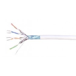 Commscope NetConnect | Copper Cable, category 6A, 4 pair, F/FTP, LSZH, 23 AWG, 500 mtr , white