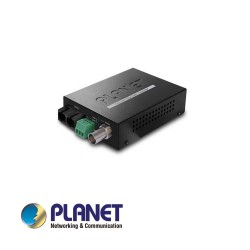 Planet | 1-Channel 4-in-1 Video over Gigabit Fiber(FC) converter up to 20KM, a pair include Tx & Rx in package (TVI/CVI/AHD/CVBS)