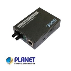 Planet | 10/100Base-TX to 100Base-FX (ST) Bridge Media Converter, LFPT Supported