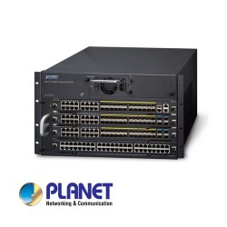 Planet 4-Slot 10G Layer3 Chassis Switch (w/ 500-watt AC Power)