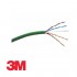 3M |   cat.6A 100 Ohms U/UTP PVC 4 Pairs Cable (500m Drum)