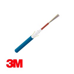 3M | 4C FIBER OPTIC CABLE MM(OM3-50/125µm) INDOOR/OUTDOOR WITH GLASS YARN LSZH UNITUBE GEL FILLED  
