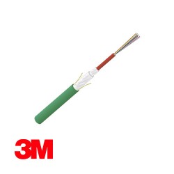 3M | 6C FIBER OPTIC CABLE SM INDOOR/OUTDOOR WITH GLASS YARN LSZH UNITUBE GEL FILLED . 